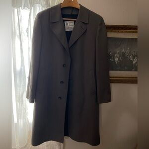 Vintage London Fog Gray-Tan Coat